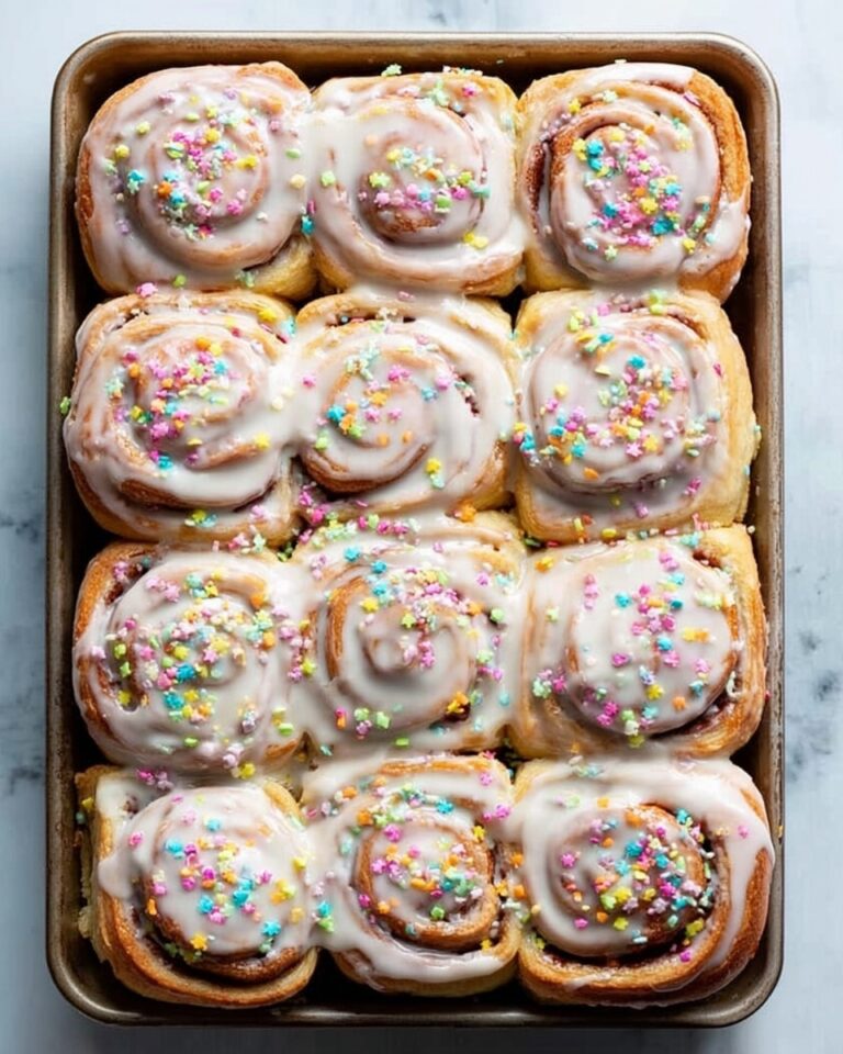 Funfetti Cinnamon Rolls Recipe