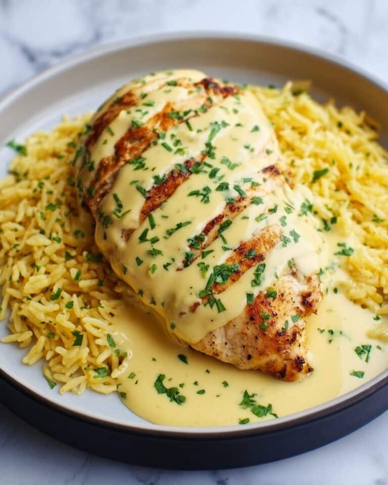 Mexican Chicken with Cheese Sauce Recipe