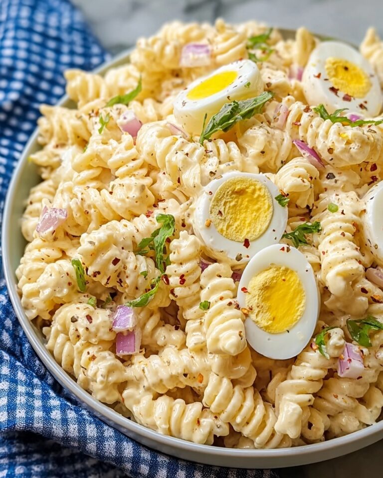 Deviled Egg Pasta Salad Recipe