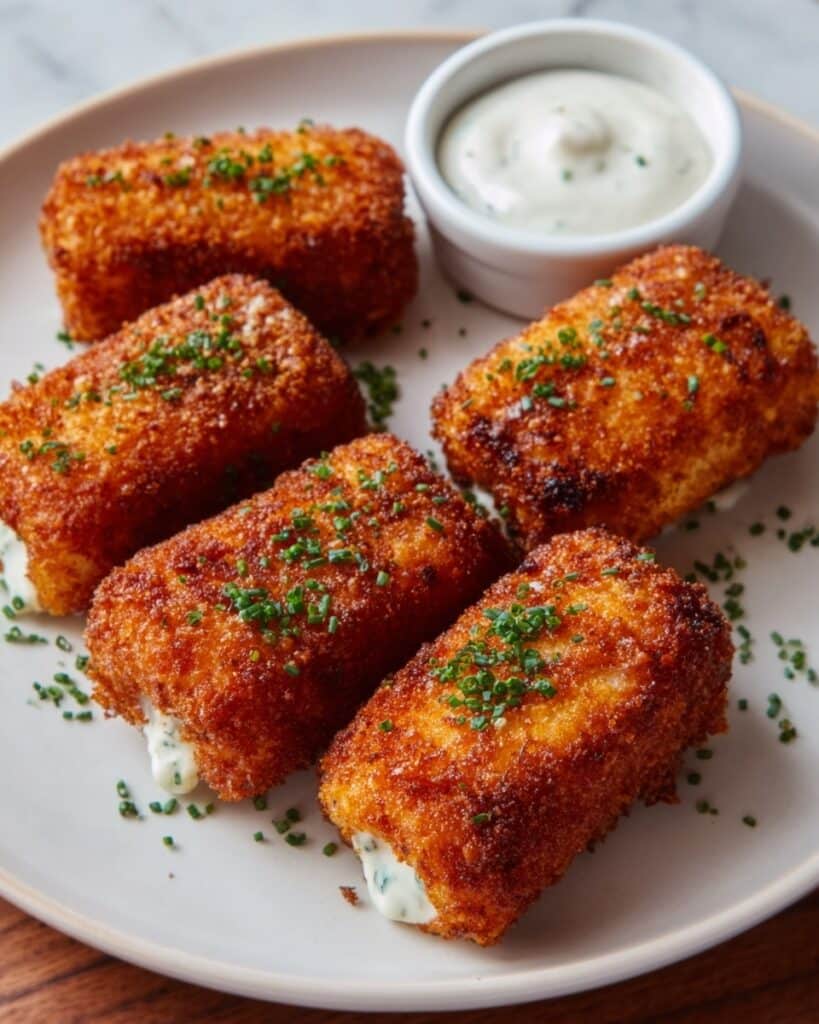 Crispy Nashville Hot Mozzarella Sticks Recipe