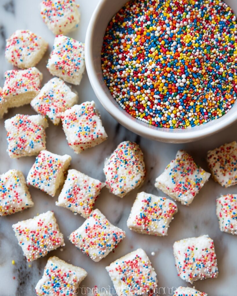 Cake Batter Puppy Chow Recipe