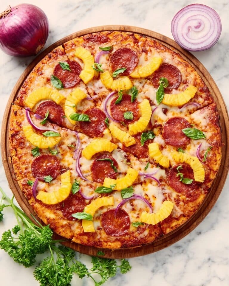 Spicy Mango and Chorizo Pizza Recipe