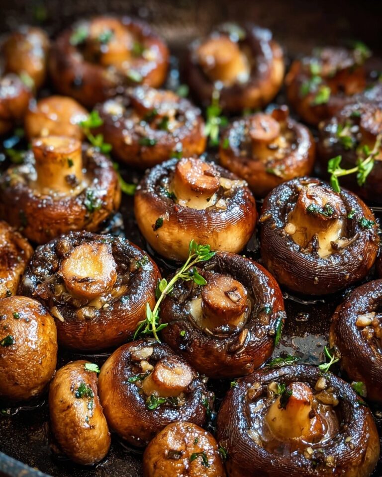 Garlic Butter Mushrooms Recipe