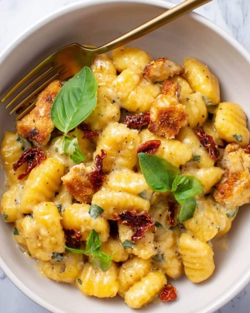 Chicken and Gnocchi in Creamy Butternut Squash Sauce Recipe
