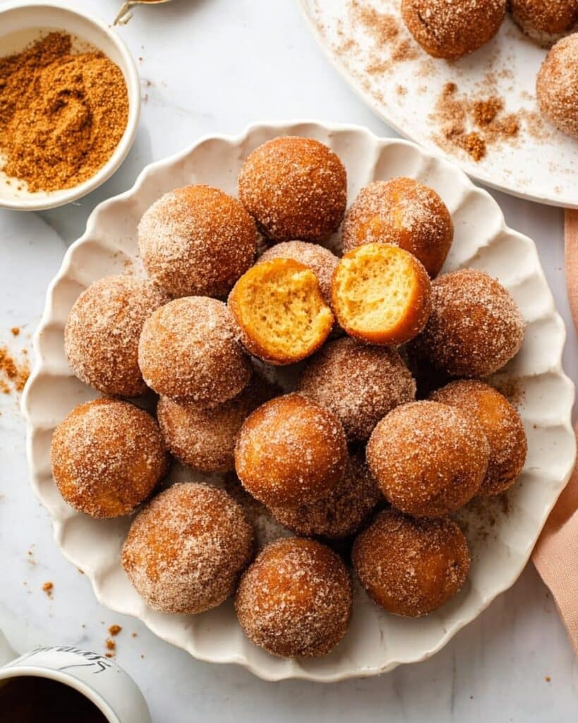 Baked Pumpkin Donut Holes – Gluten Free Recipe