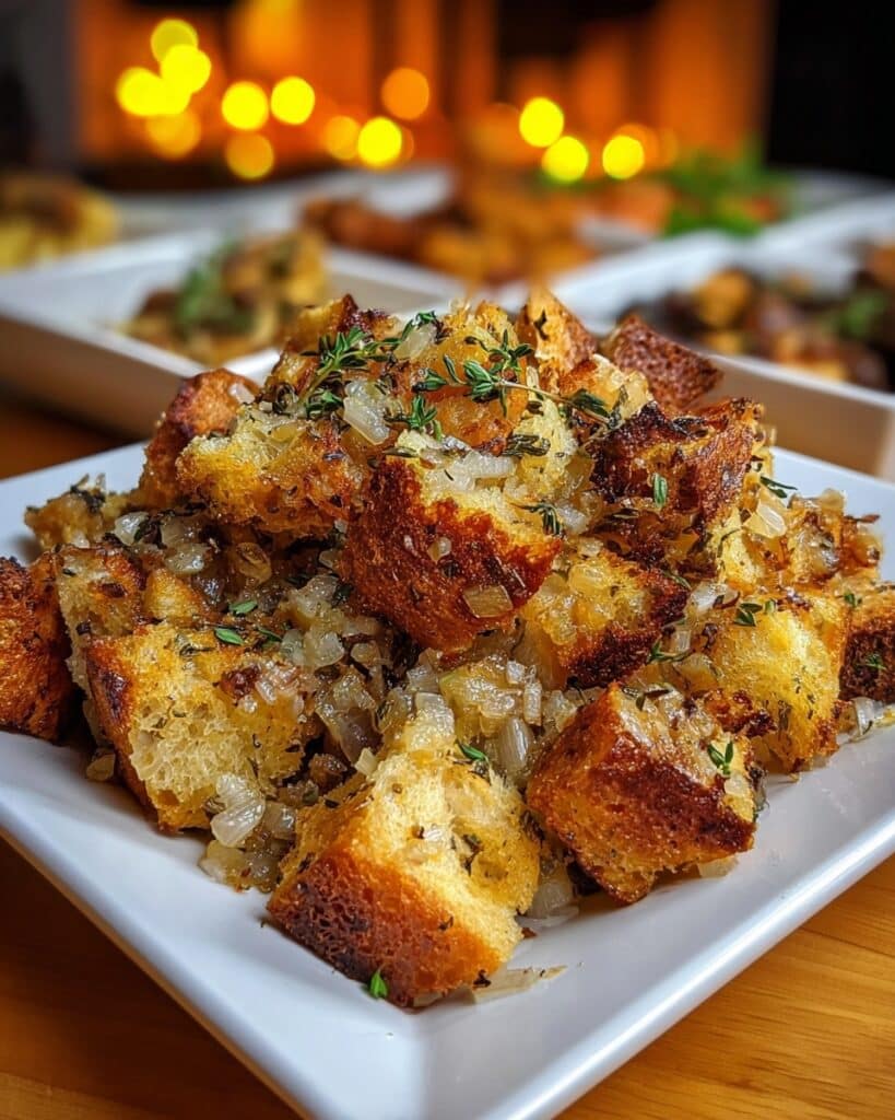 Caramelized Onion & Apple Stuffing Recipe