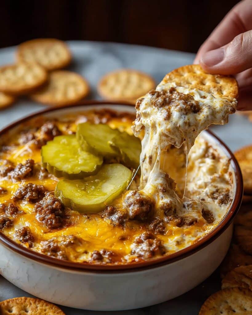 Crockpot Big Mac Dip Recipe