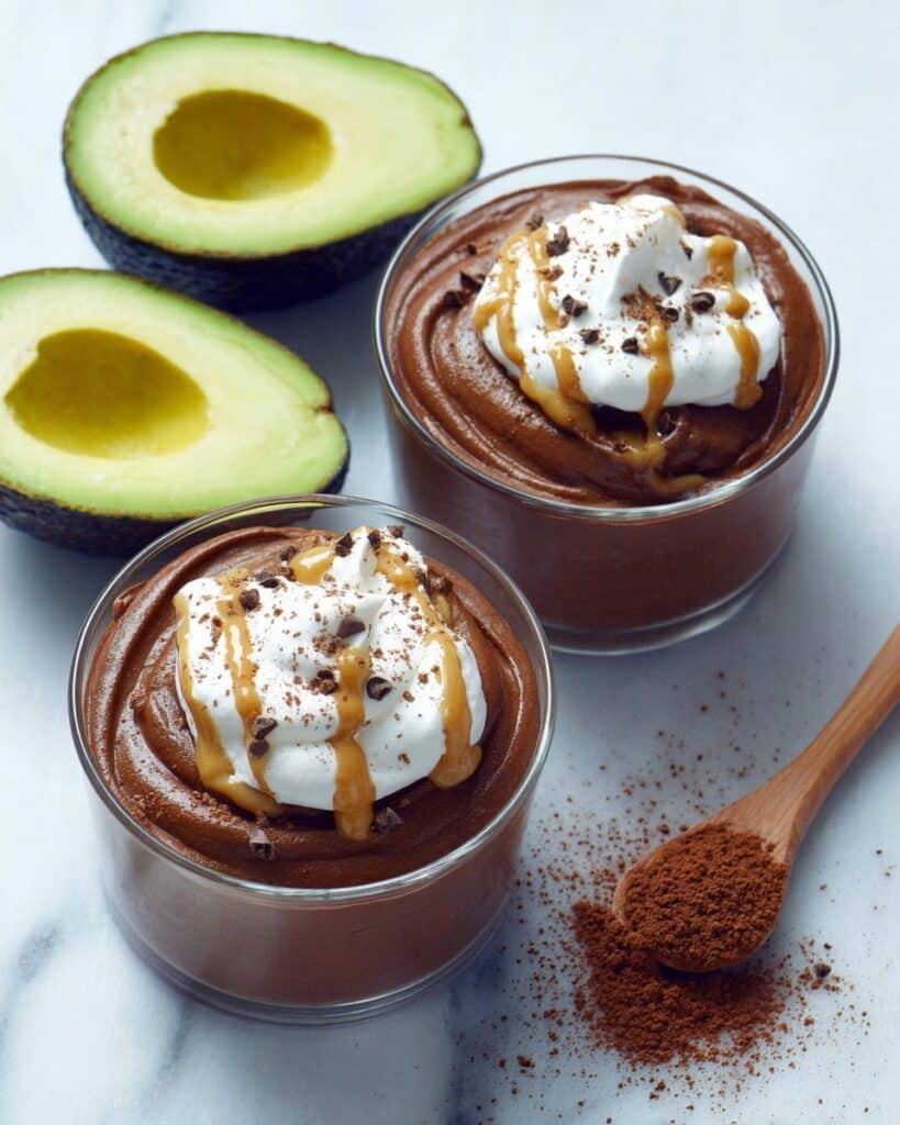 Chocolate Peanut Butter Avocado Pudding Recipe