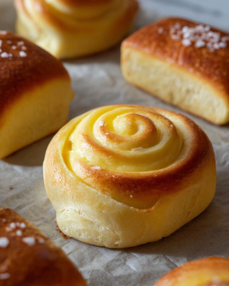 Baked Custard Bun Recipe