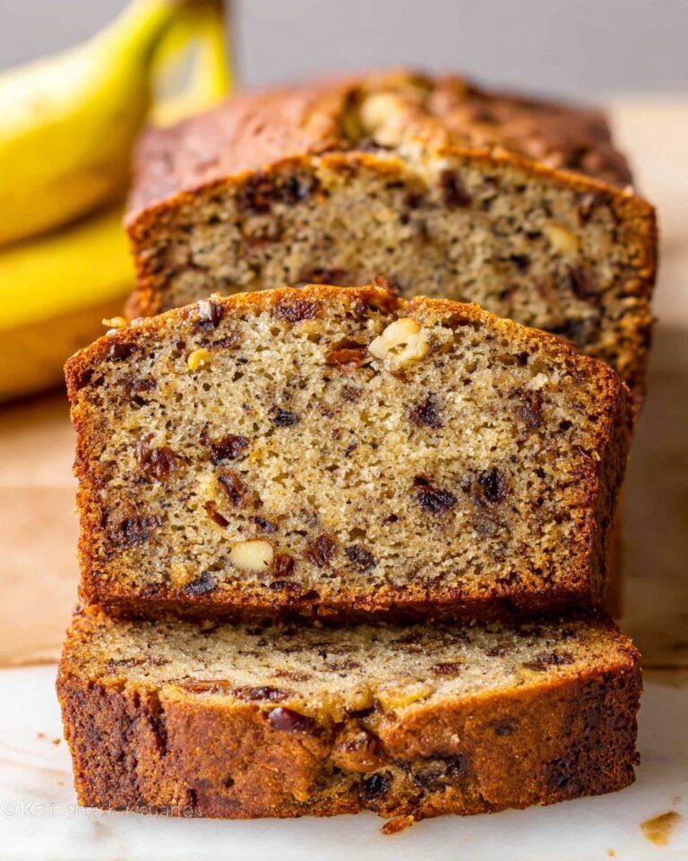 Moist Banana Bread Recipe