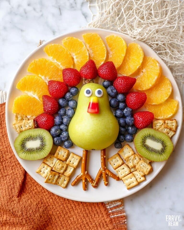 Turkey Fruit Platter Recipe