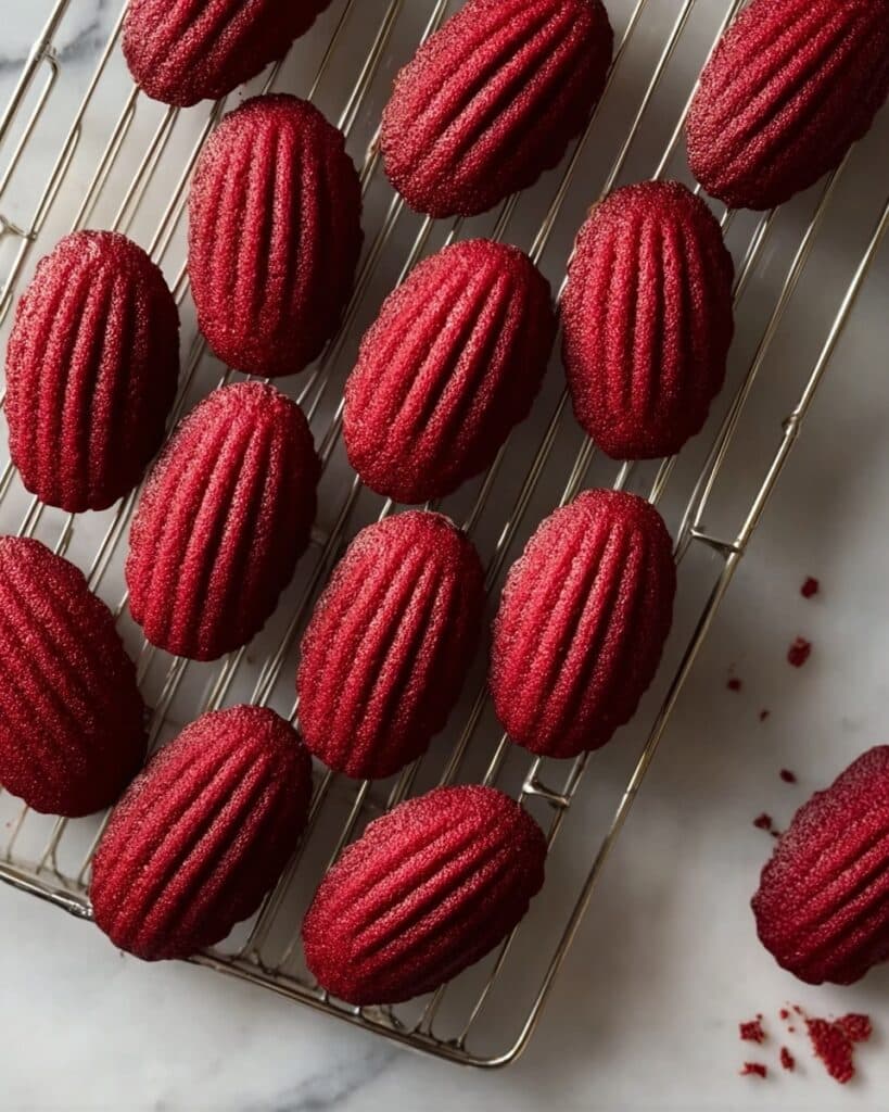 Red Velvet Madeleines Recipe