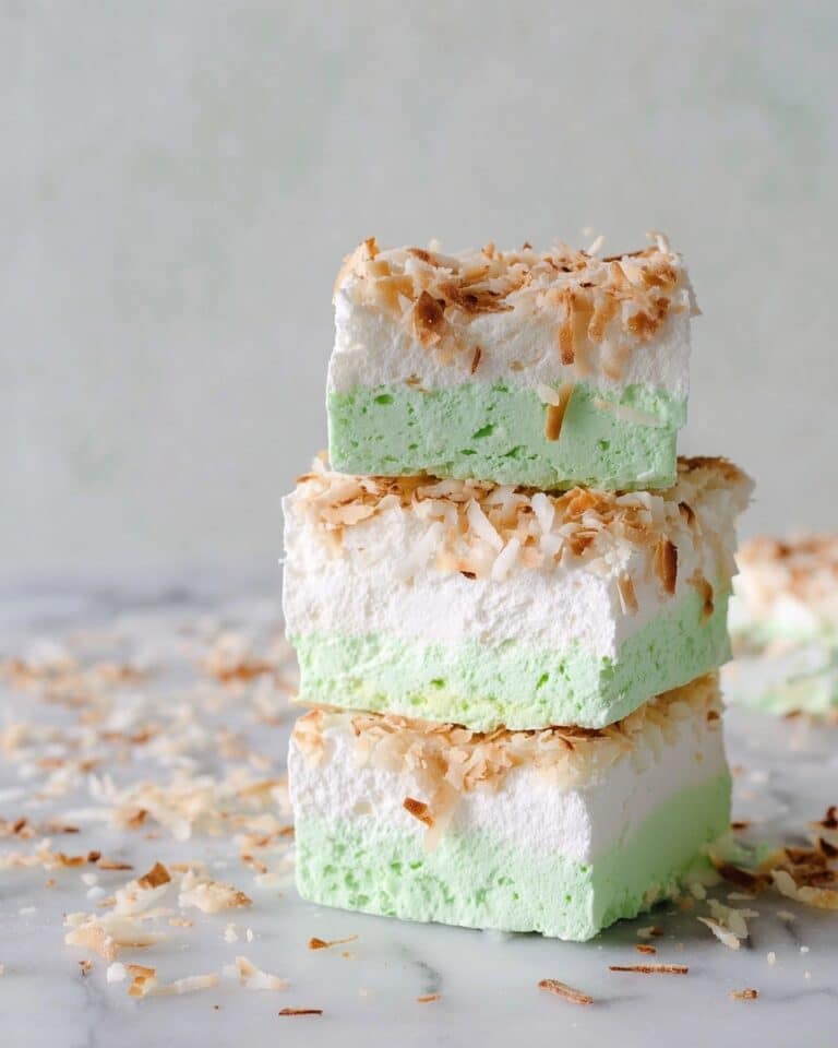 Toasted Coconut and Lime Marshmallows Recipe