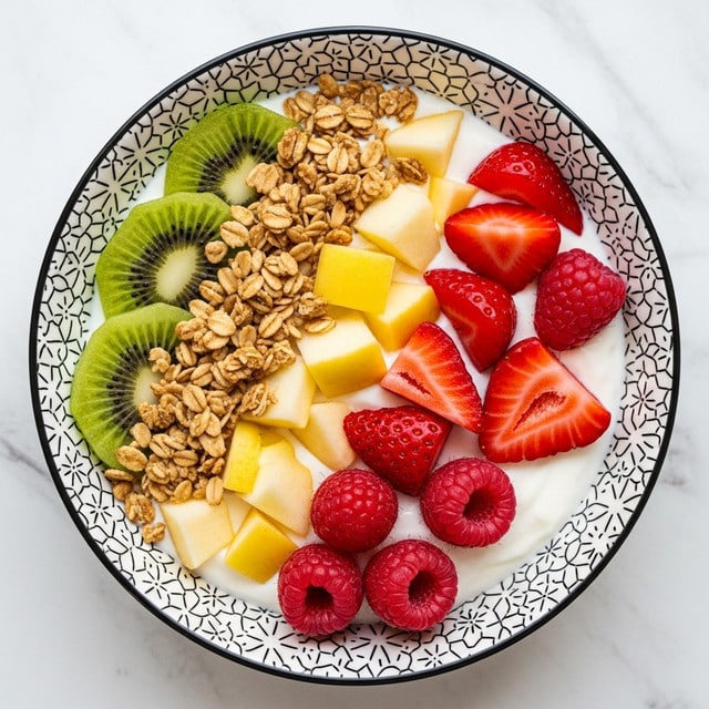 Easy & Refreshing Simple Yogurt Fruit Crunch Recipe