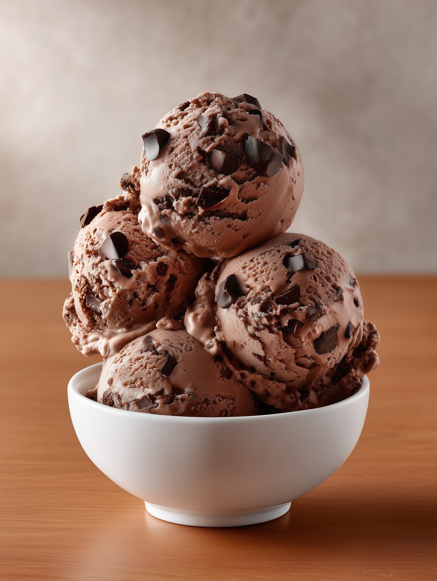 Mango Dark Chocolate Chunk Ice Cream Recipe - Recipe Image