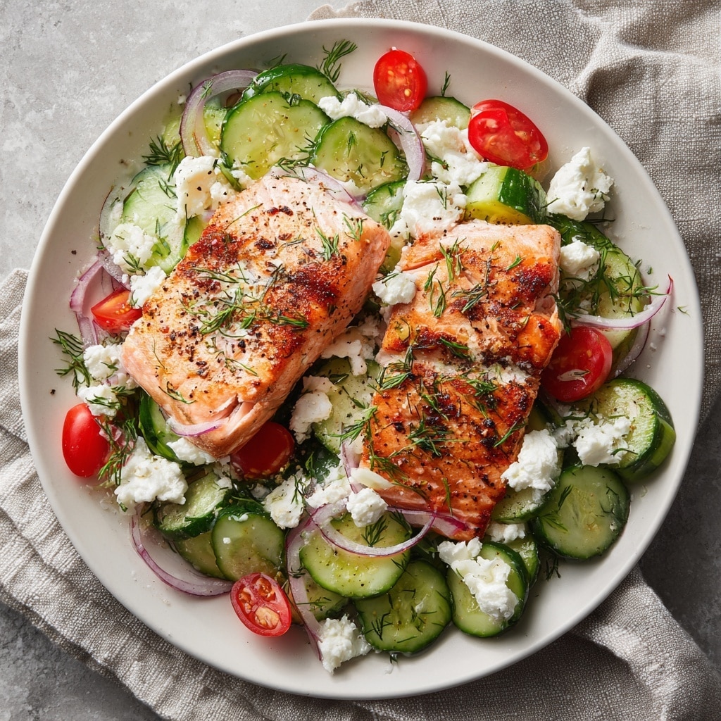 Super Healthy Salmon Salad Recipe