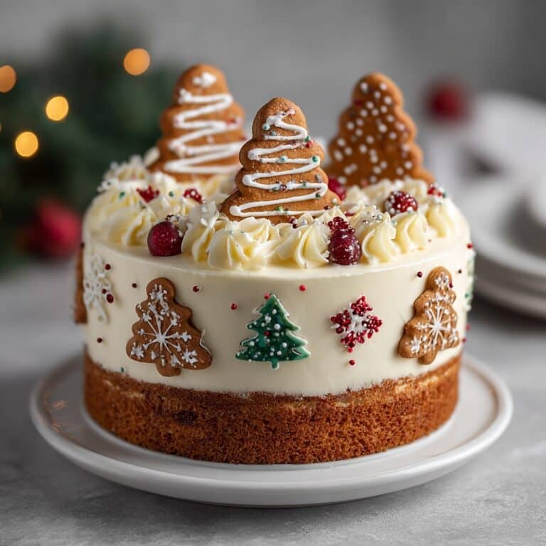 Christmas Toffee Crunch Cake Recipe