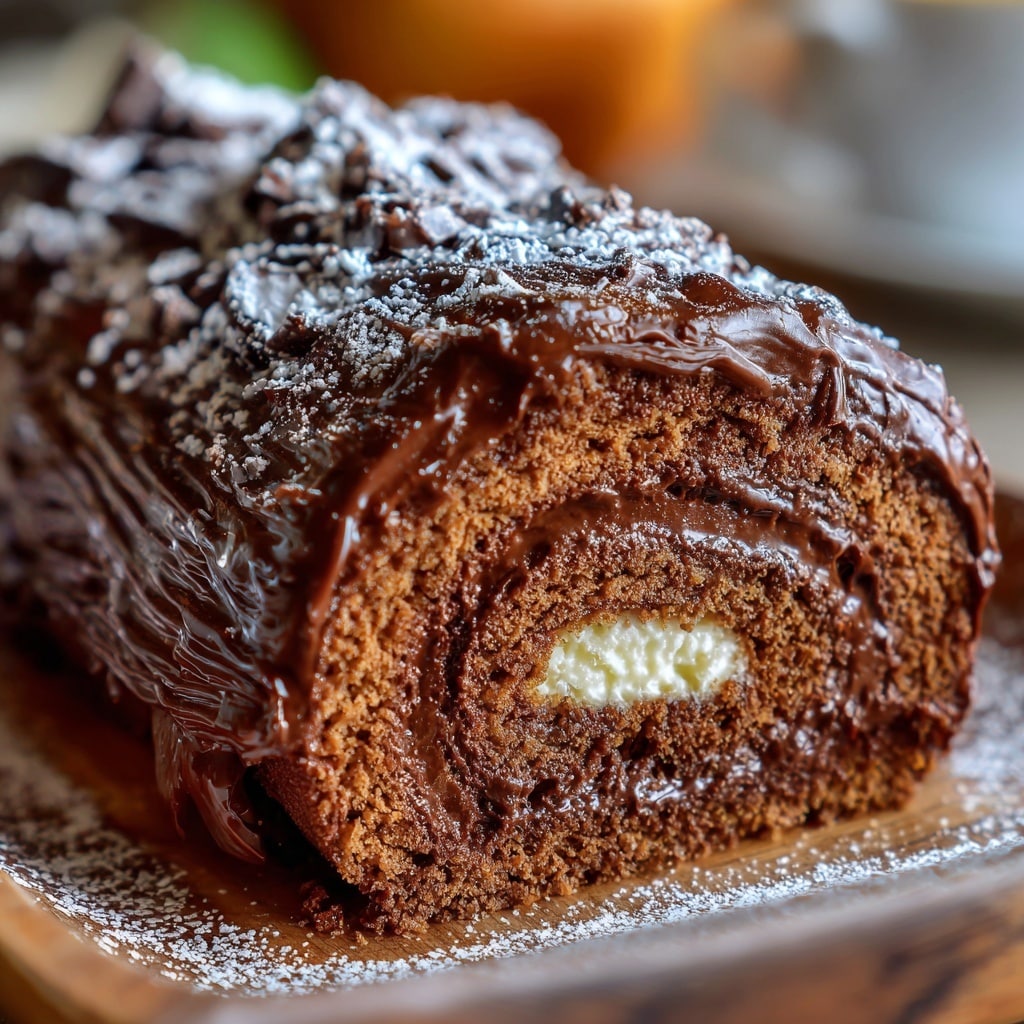 Decadent Chocolate Swiss Roll Recipe