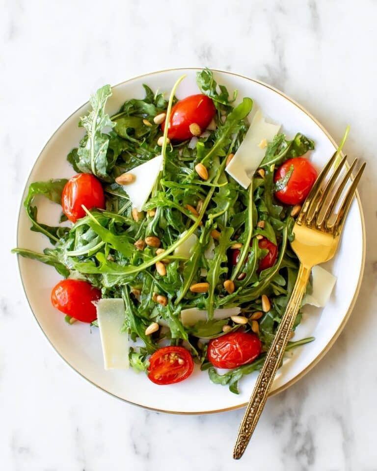 Insalata Mista: Mixed Greens Salad with Parmesan, Grape Tomatoes, and Pine Nuts Recipe