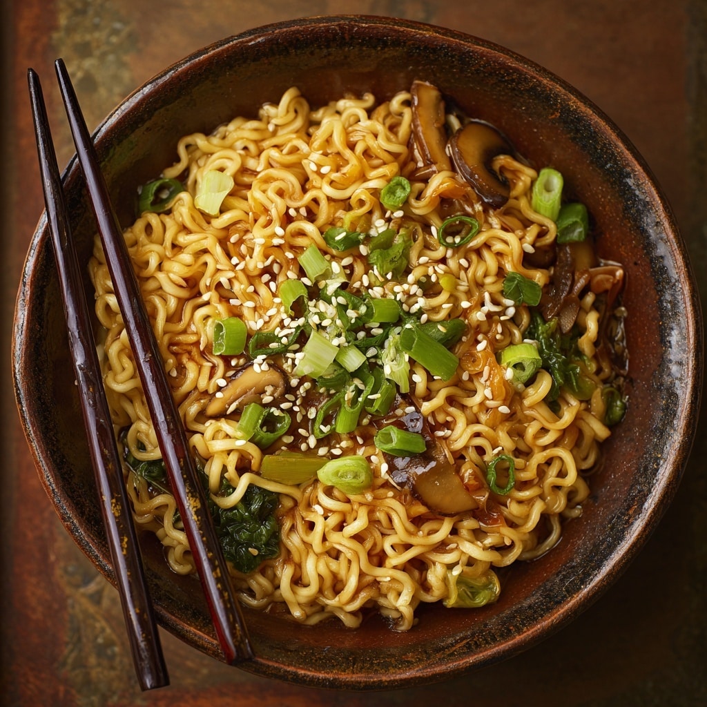 Slow Cooker Beef Ramen Noodles Recipe - Recipe Image