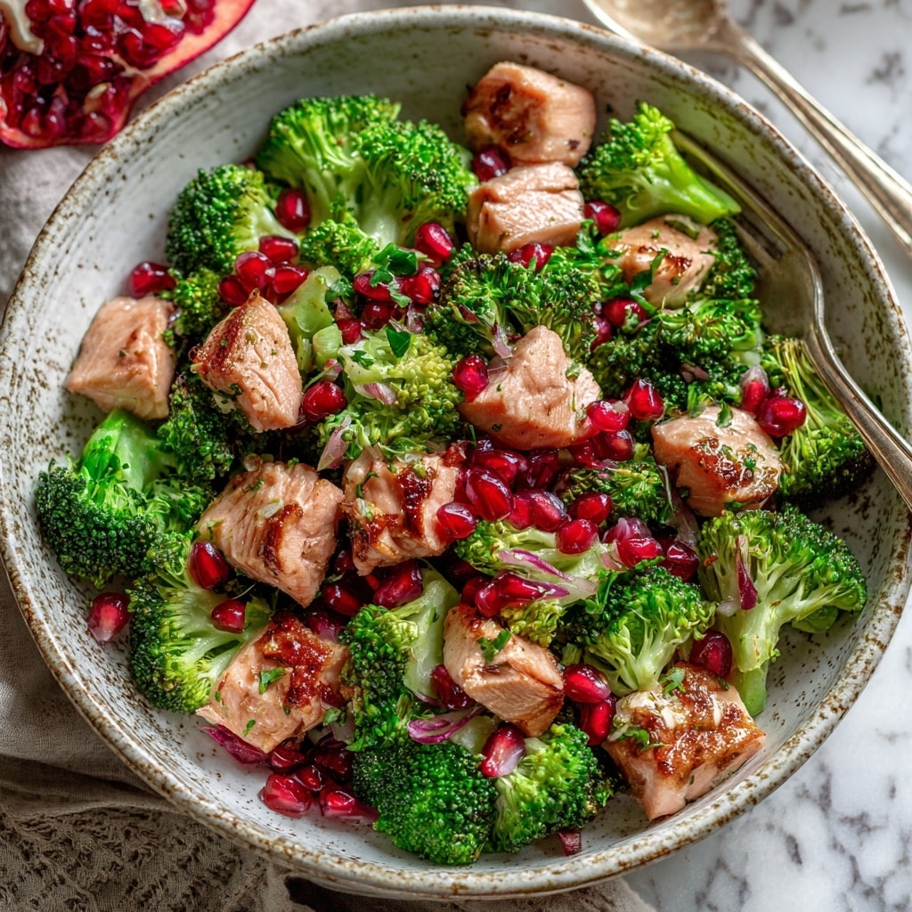Spicy Chicken and Broccoli Salad Recipe - Recipe Image