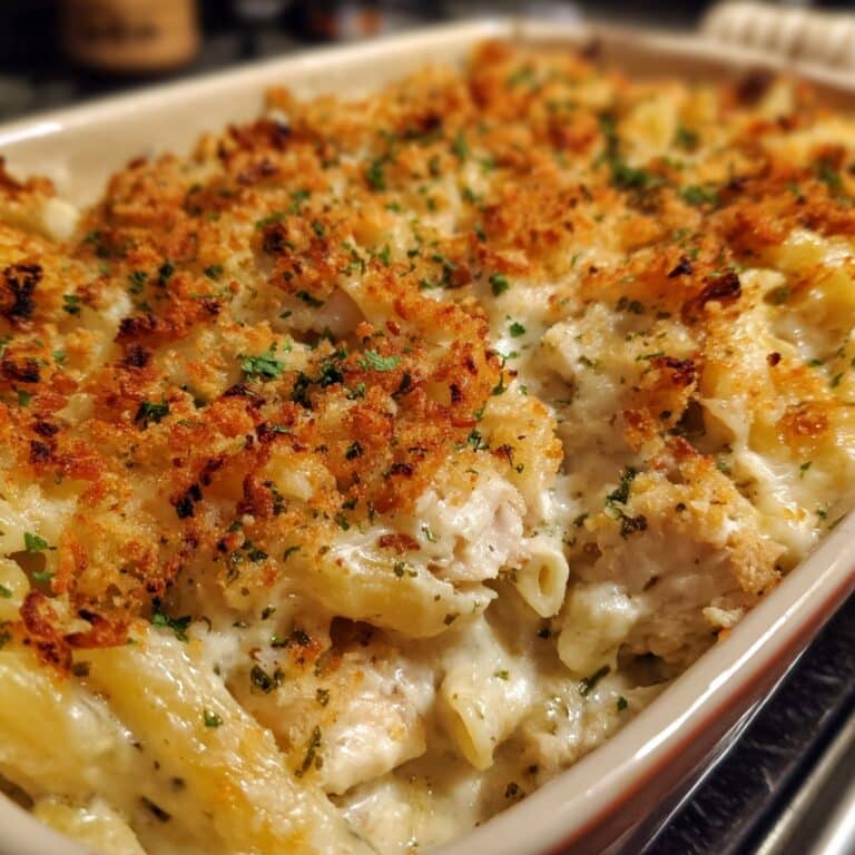 Creamy Chicken Alfredo Bake Recipe