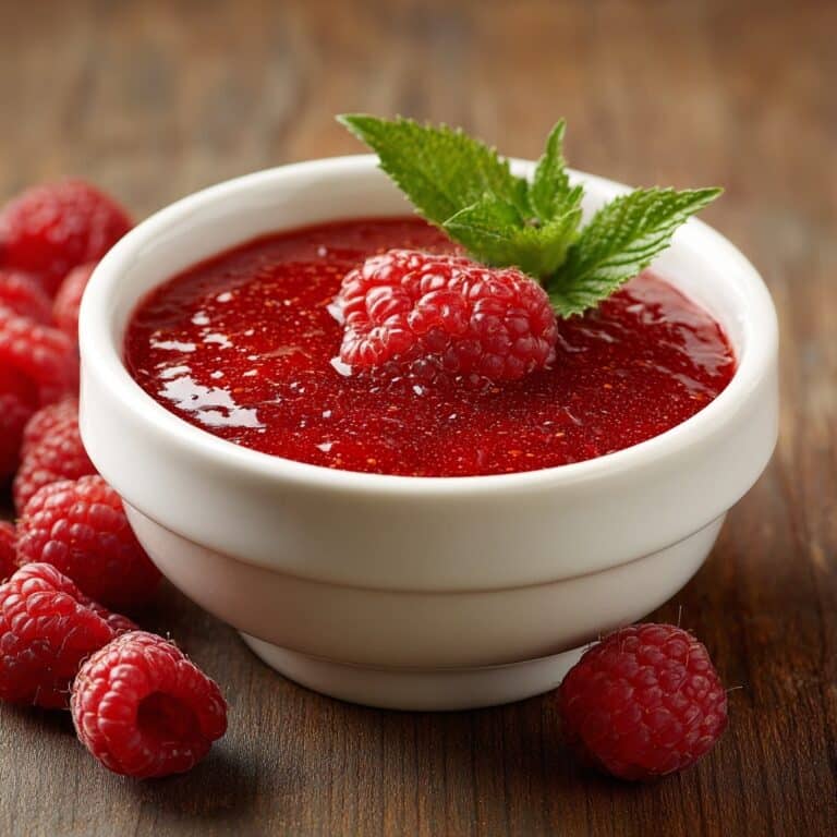 Fresh Raspberry Coulis Recipe