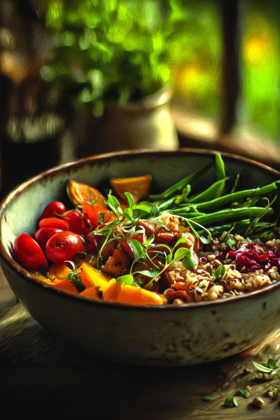 Vietnamese Grilled Chicken Noodle Salad (Bún Gà Nướng) Recipe - Recipe Image