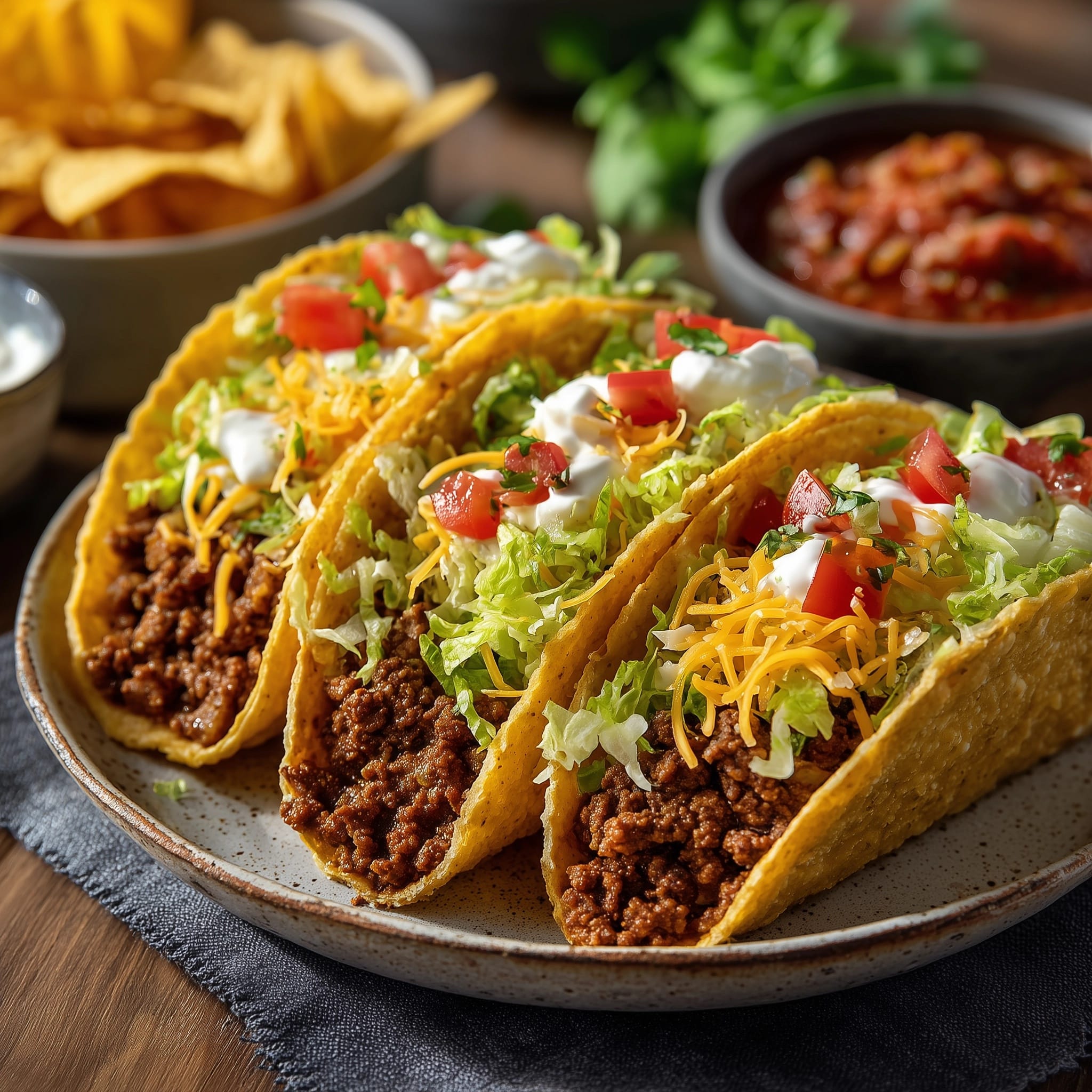 Easy Smash Burger Tacos Recipe - Recipe Image