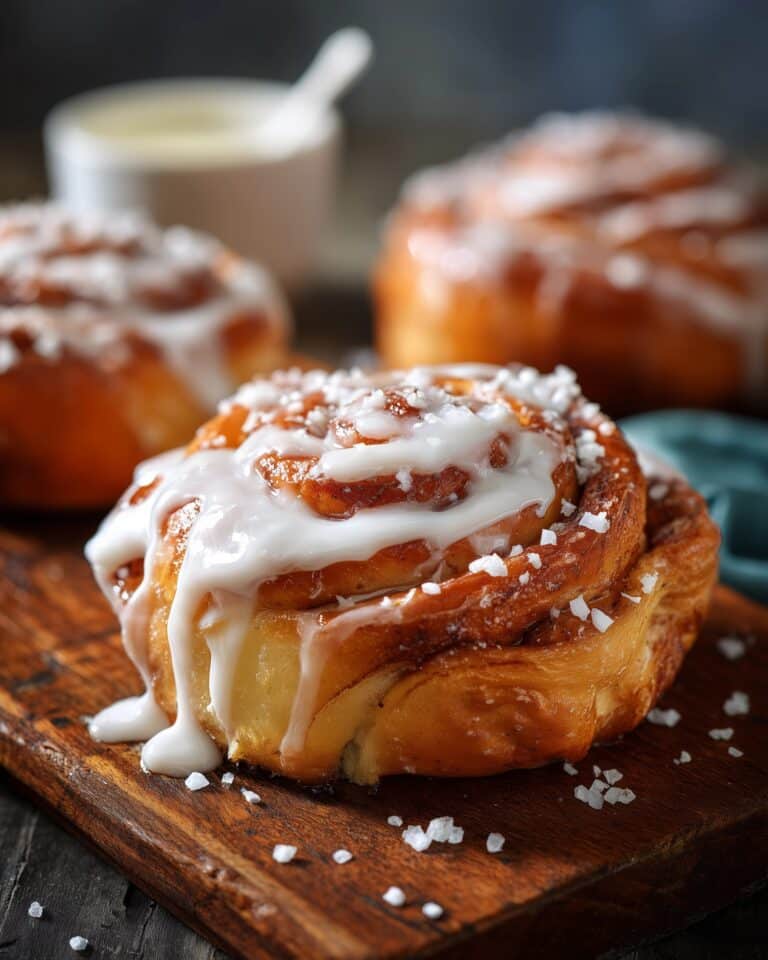 Strawberry Cinnamon Rolls with Cream Cheese Glaze Recipe