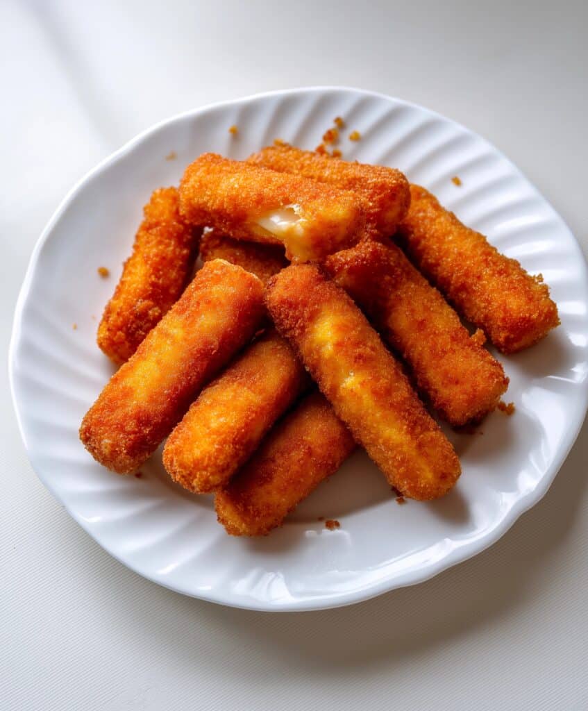 Crispy Wonton Mozzarella Sticks Recipe