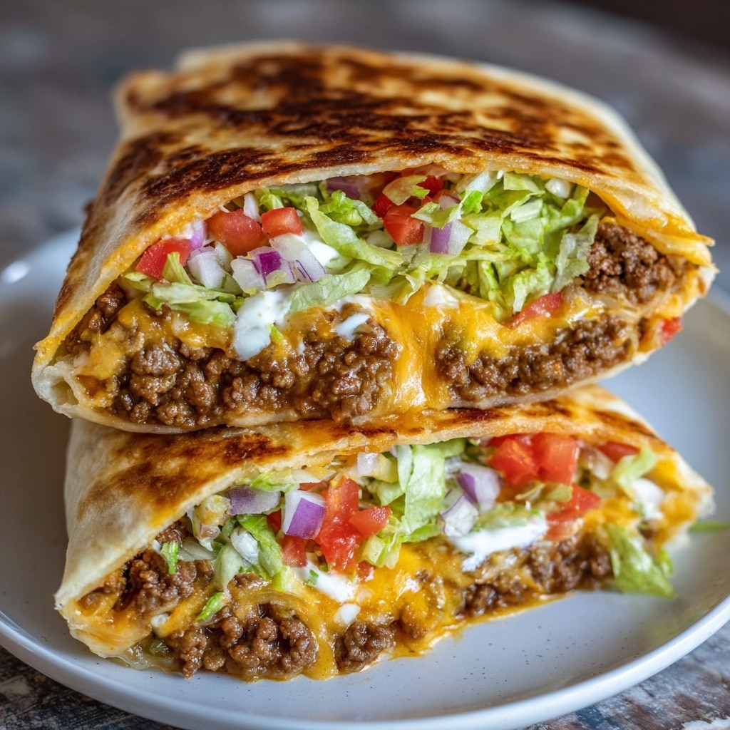 Grilled Cheese Burrito Recipe - Recipe Image