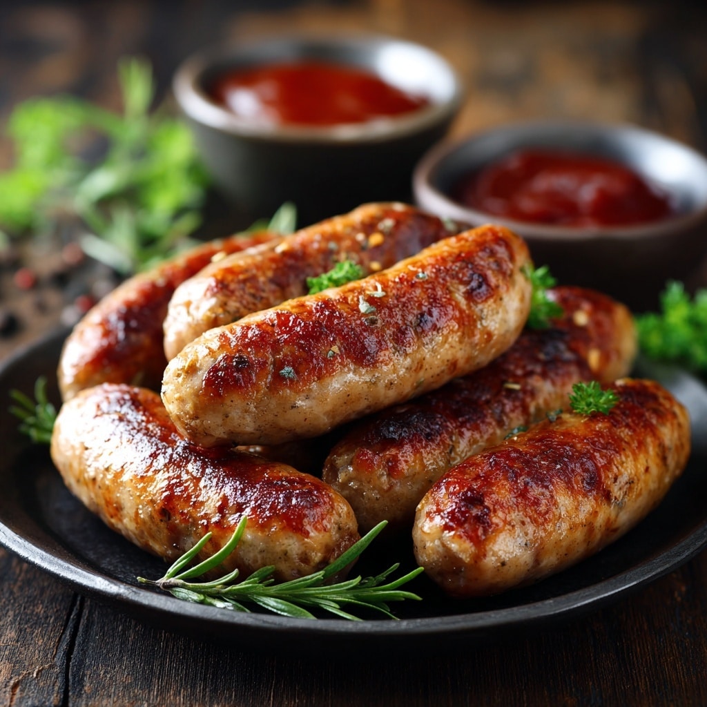 Air Fryer Sausages Recipe