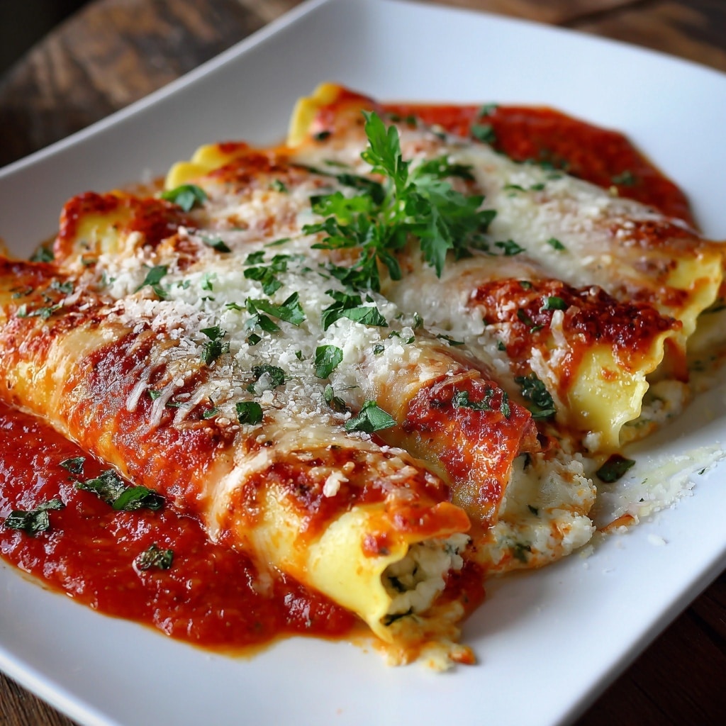 Lasagna Roll Ups Recipe