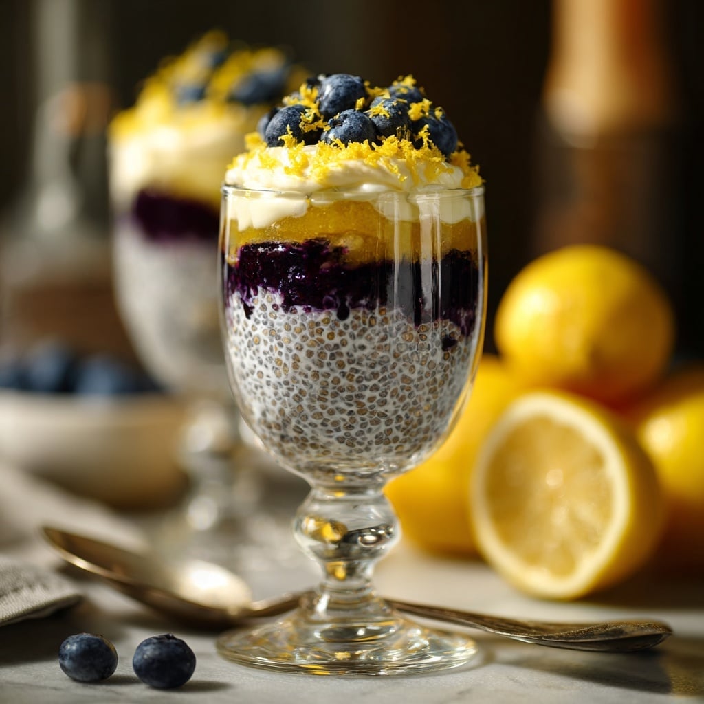Lemon Chia Seed Pudding Recipe
