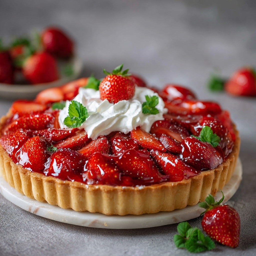 Strawberry Cream Cheese Pie Recipe - Recipe Image