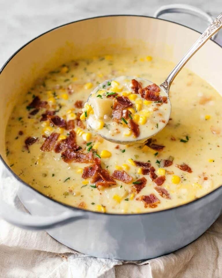 Ham and Corn Chowder with Potatoes Recipe