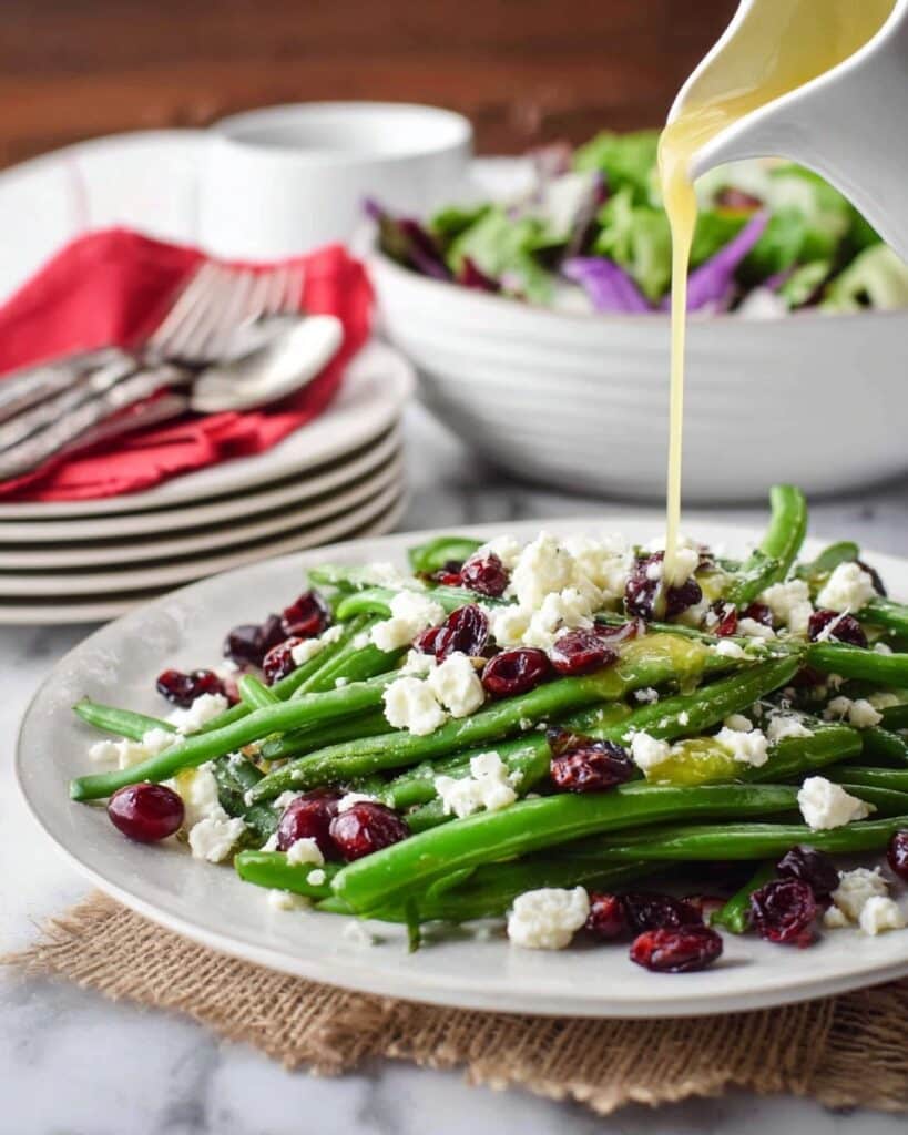 Red, Green and White Christmas Salad Recipe