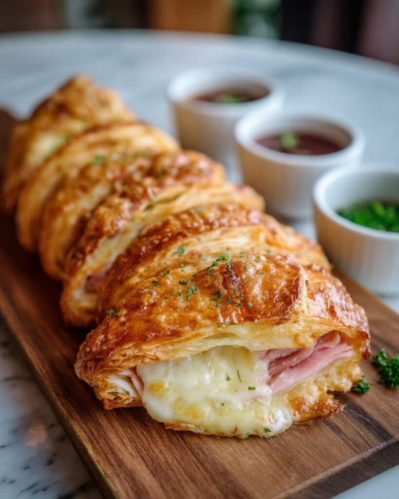 Ham and Cheese Crescent Roll-Ups Recipe
