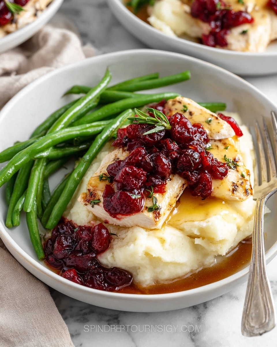Cranberry Chicken with Brie and Orange-Maple Sauce Recipe - Recipe Image