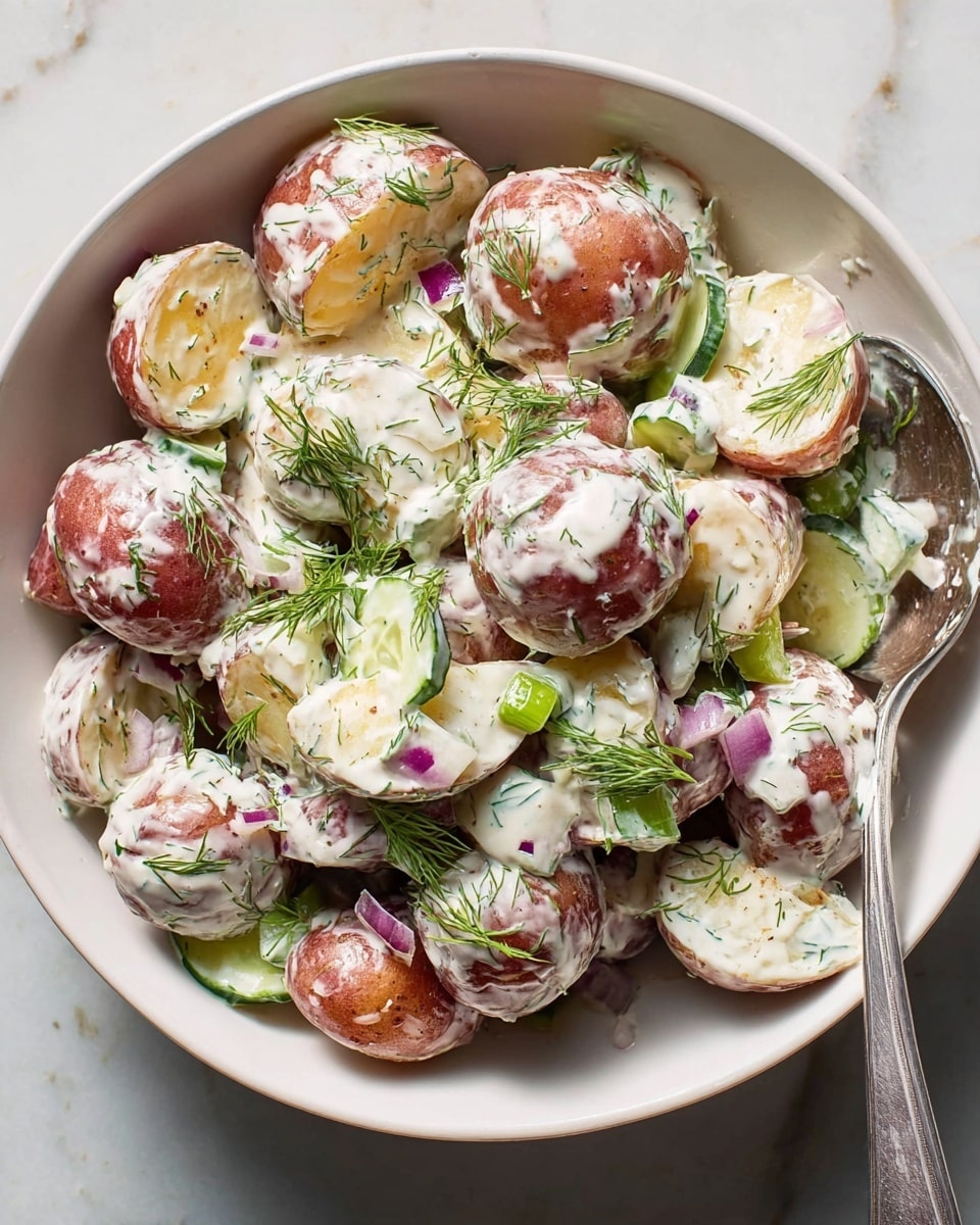 Tzatziki Potato Salad Recipe - Recipe Image