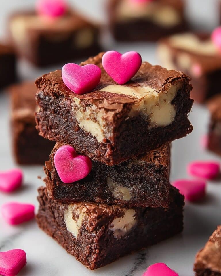 Valentine Brookies Recipe