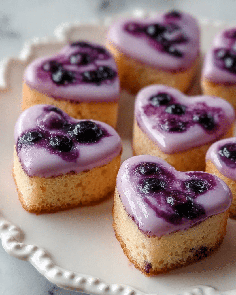 Lavender Blueberry Tea Cakes Recipe
