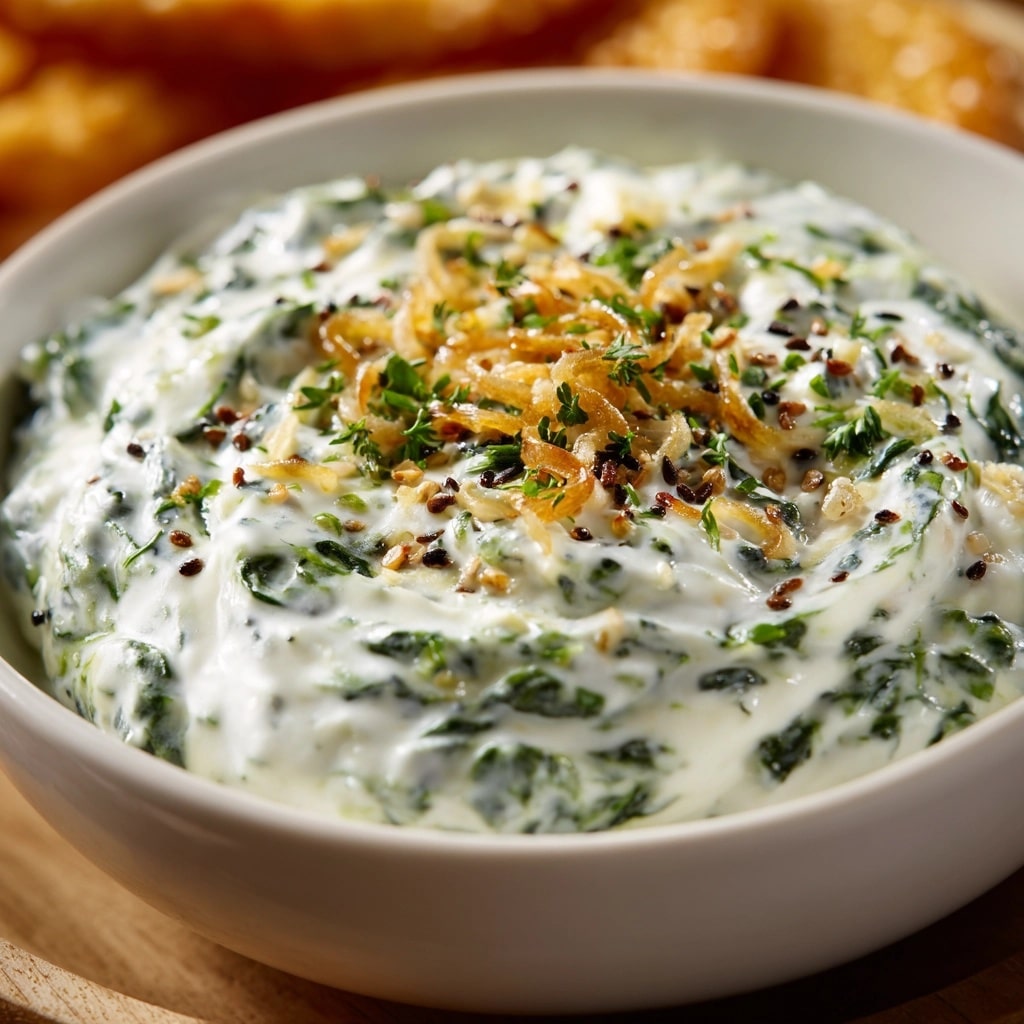 Creamy Spinach Dip with Mozzarella and Parmesan Recipe