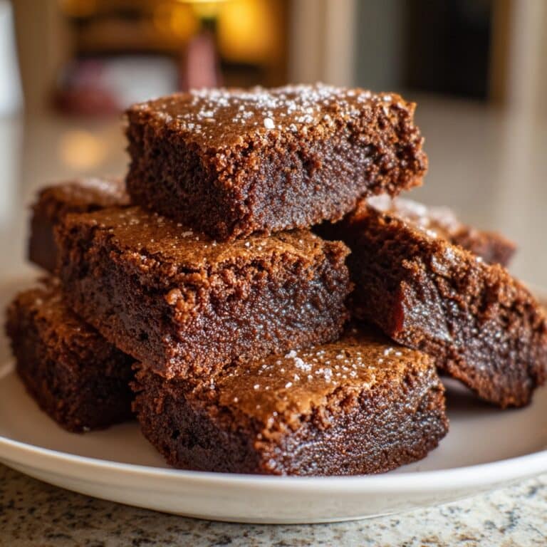 Frosted Gingerbread Brownies Recipe