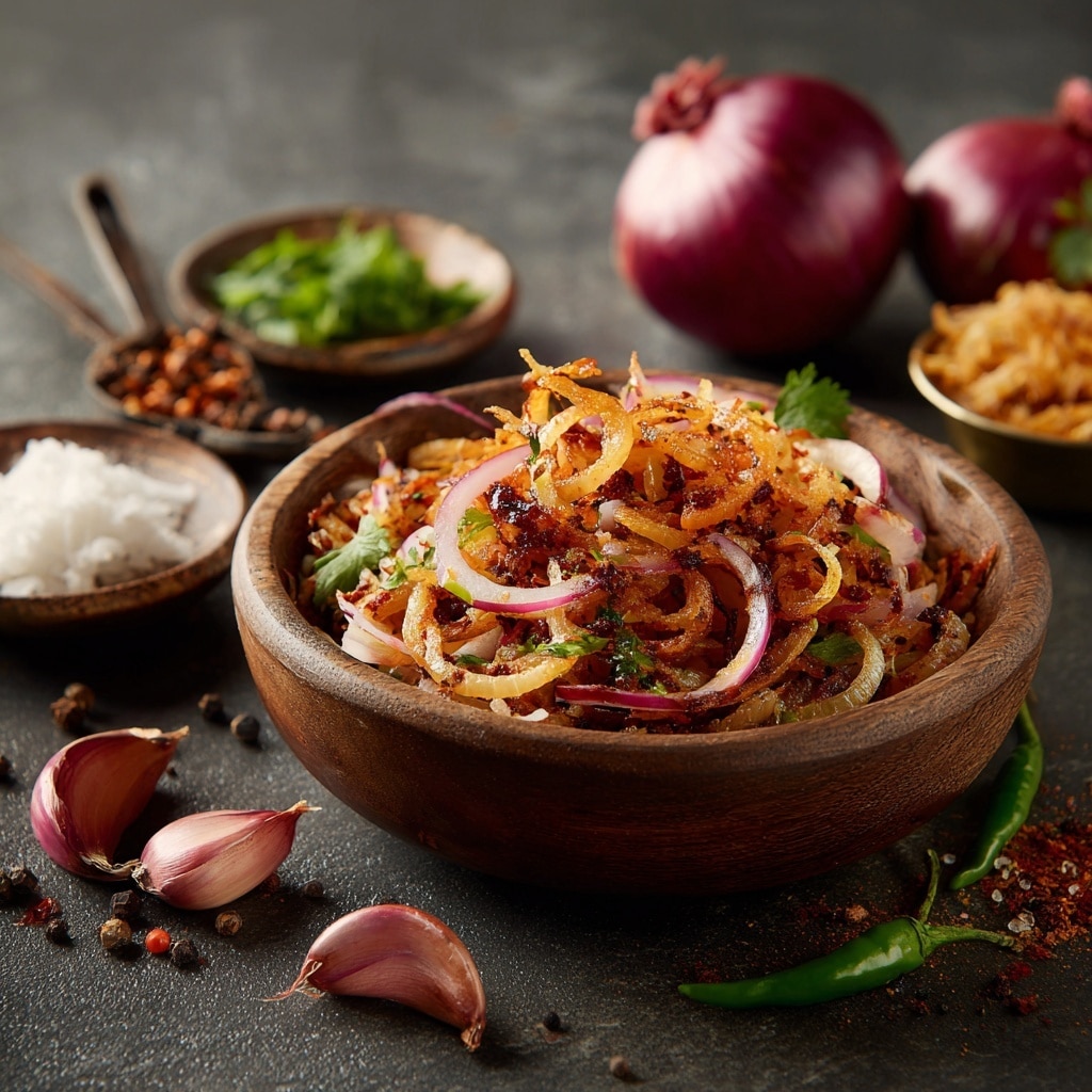Onion Bhaji Board with Green Chutney, Raita, and Crispy Poppadoms Recipe