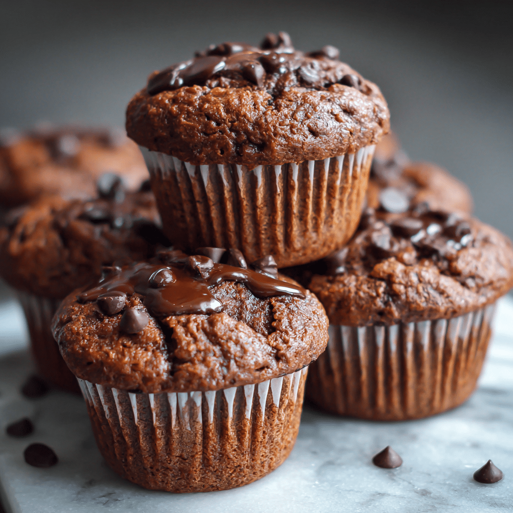 Keto Air Fryer Chocolate Cupcakes Recipe - Recipe Image
