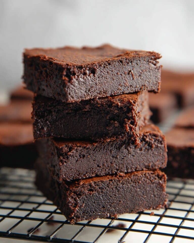 Healthy 3-Ingredient Brownies | Gluten-Free, Vegan, No Sugar Added Recipe