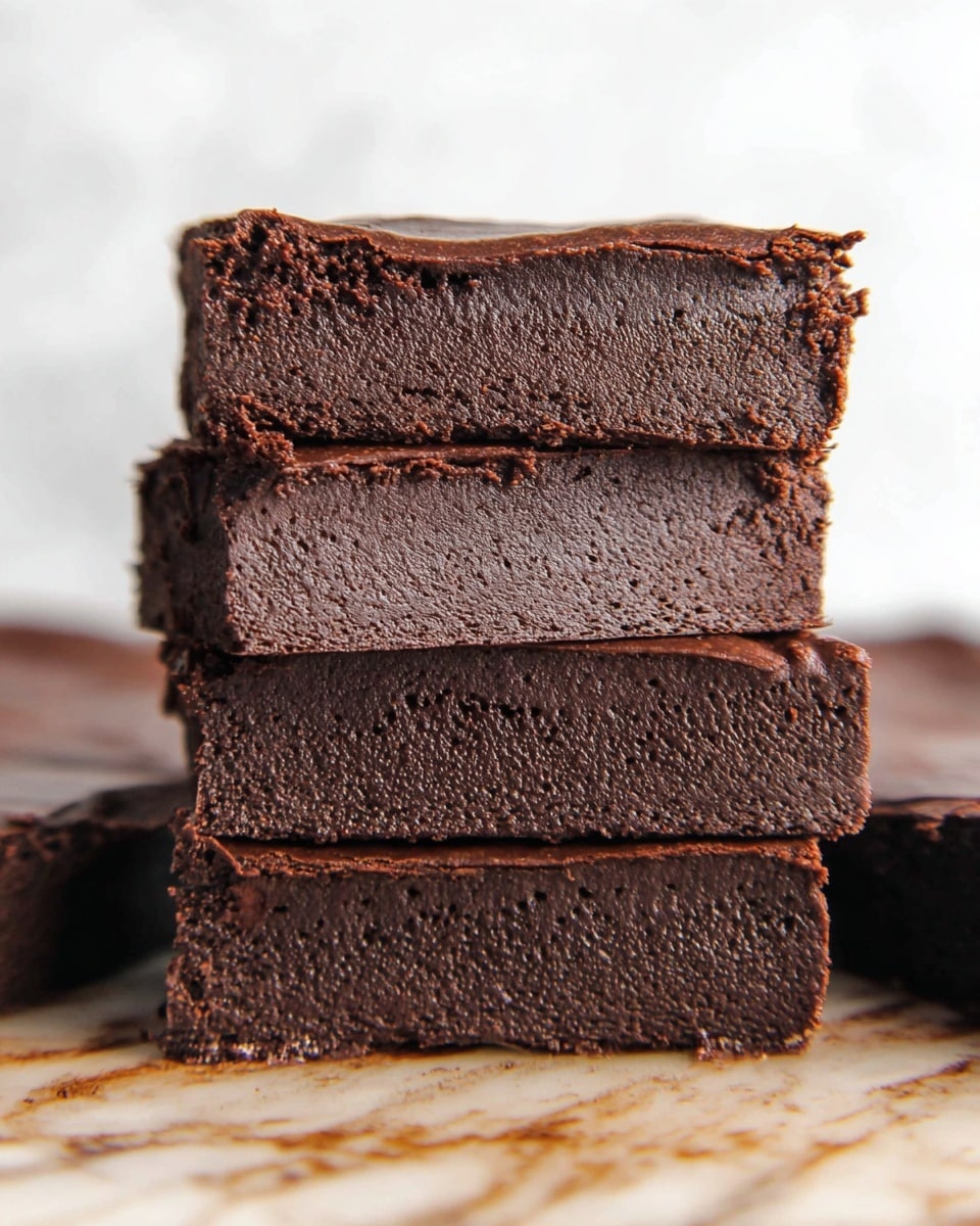 Healthy 3-Ingredient Brownies | Gluten-Free, Vegan, No Sugar Added Recipe - Recipe Image