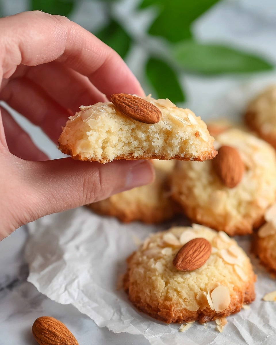 Coconut Almond Cookies Recipe - Recipe Image
